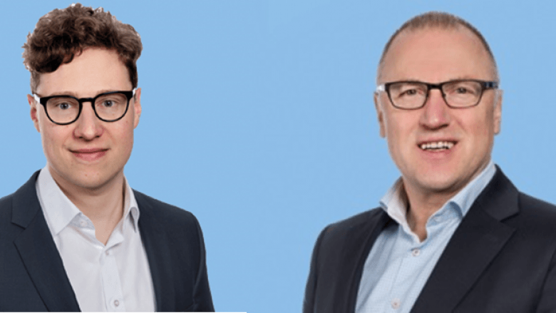 Die CDU-Ratsfraktion, Rainer Kreutz und Florian Weigel, untersttzt die Kaufleute in der Innenstadt.